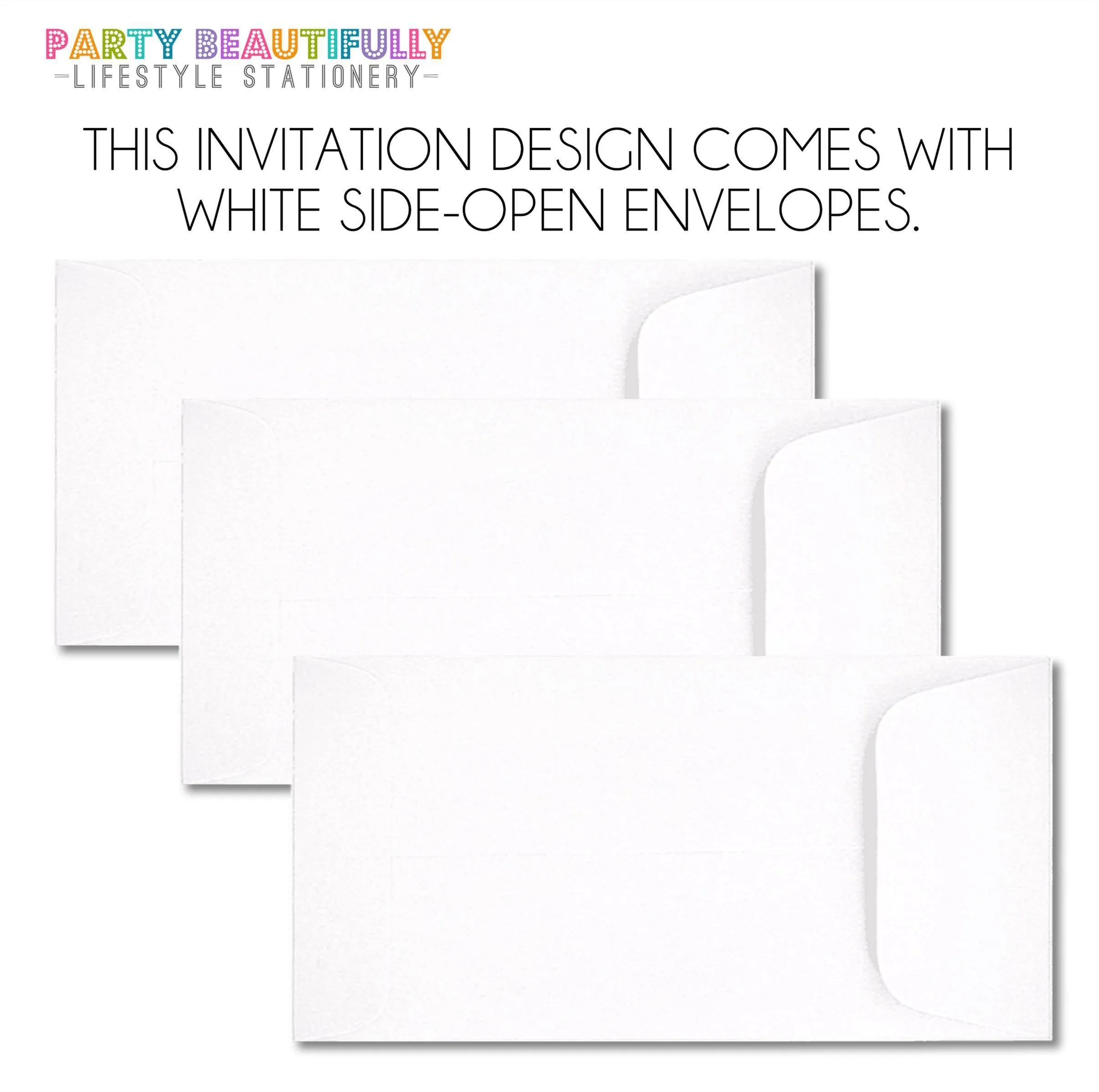 Girls Golf Birthday Party Ticket Invitations