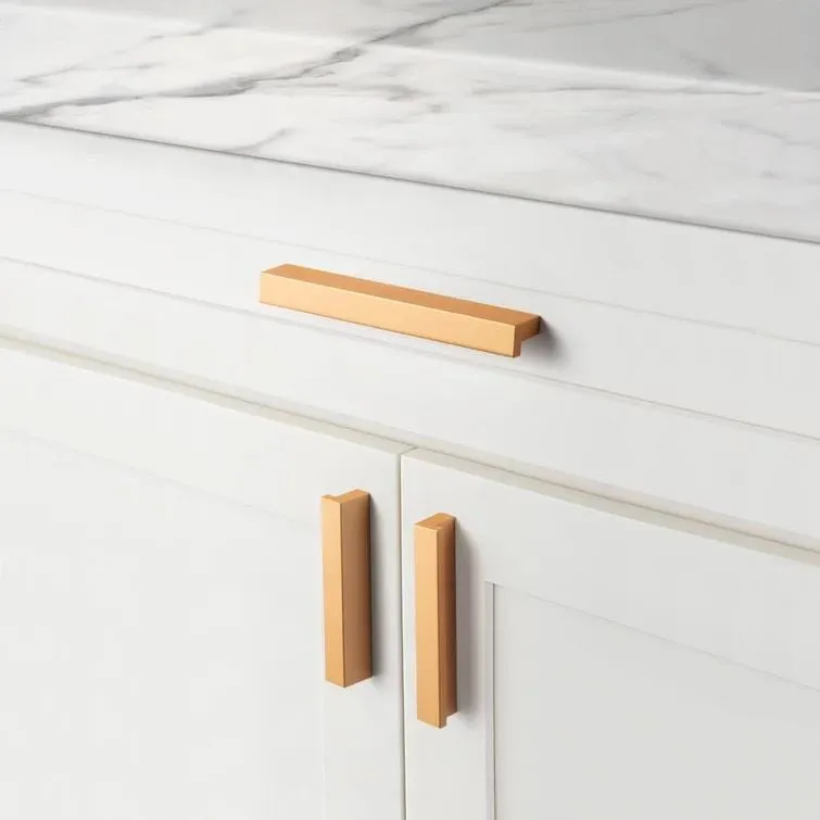 Modern Drawer Handles Kitchen Cabinet Pulls Right Angle Finger Pulls